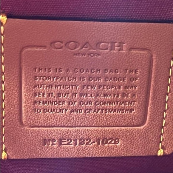 💰SOLD - 1029 - Coach Carrie Backpack 23 in Signature Canvas - Picture 10 of 12